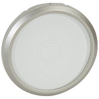 Лицевая панель - Программа Celiane - выключатели Кат. № 0 670 41/42 - стекло/белая глина | код 068341 |  Legrand